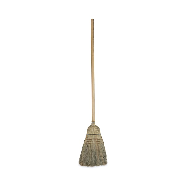 Boardwalk Warehouse Broom, Corn Fiber Bristles, 56" Overall Length, Natural BWK932CEA - main
